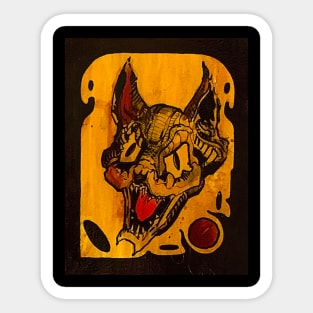 Demon Cat #5 Sticker